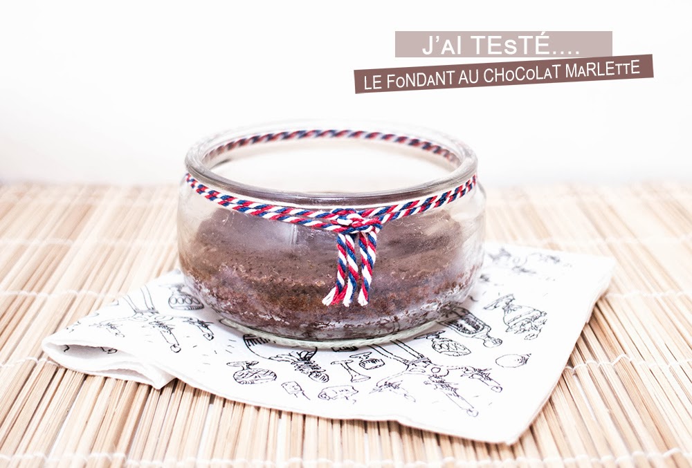 Mini-post : J’ai testé…. Le fondant au chocolat Marlette