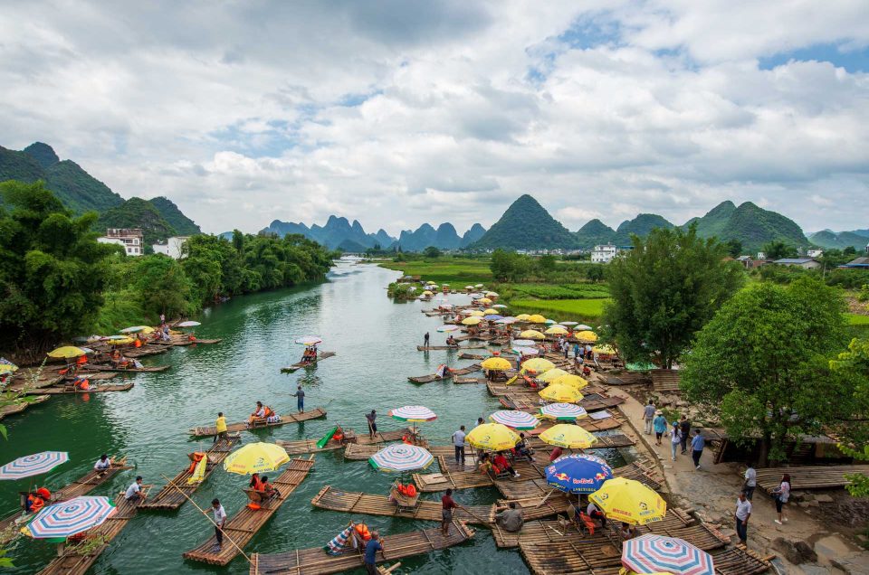 Les paysages karstiques de Yangshuo