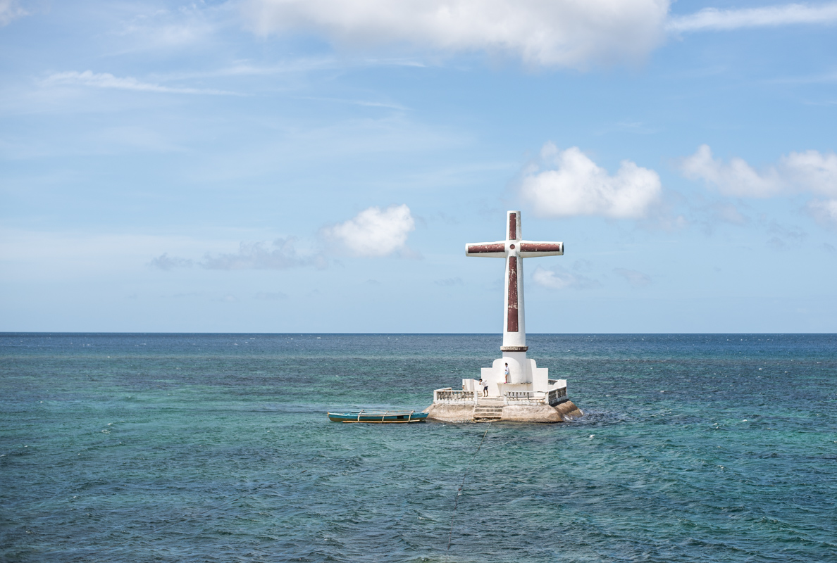 sunken cemetery Camiguin