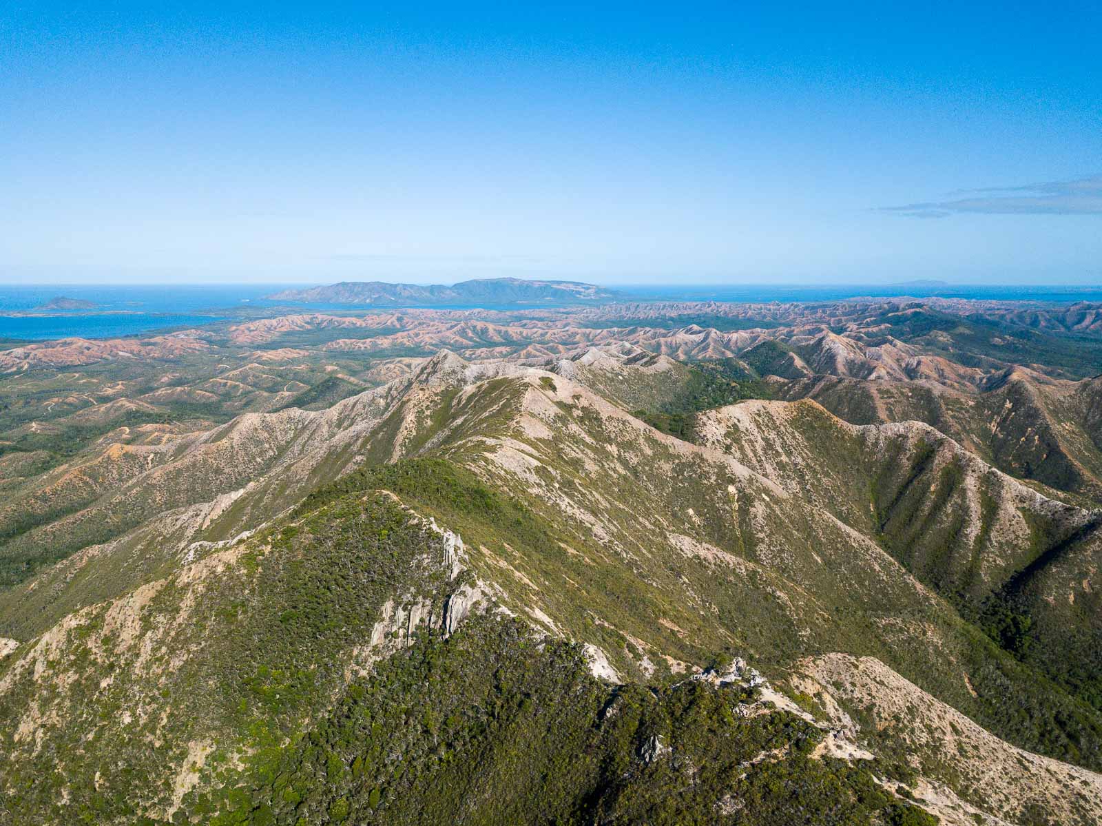 Crête d'arama randonnée en nouvelle-calédonie